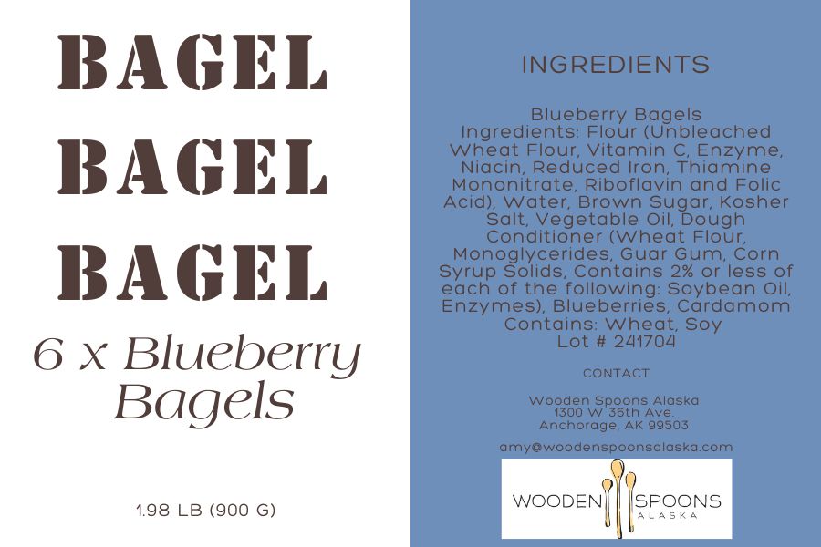 Blueberry Bagel